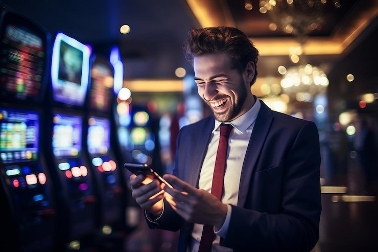 Pengguna Indonesia mengakses taruhan sepak bola Liga 1 melalui aplikasi APK rajawali303 di smartphone Android